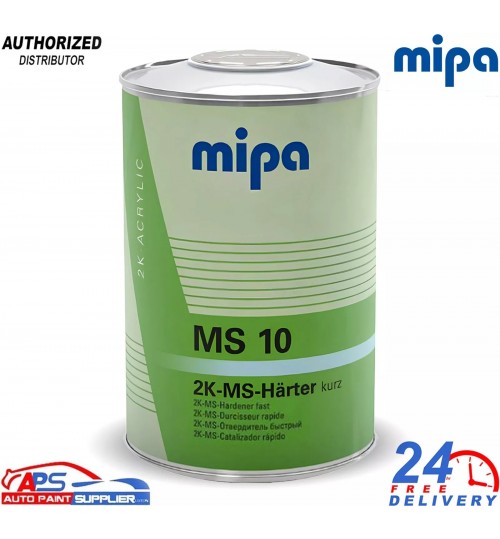 MIPA MS10 2K Fast Hardener 1L - Professional MS Acrylic Paint Additive